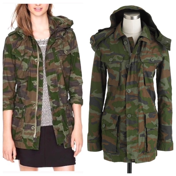 J. Crew Jackets & Blazers - J.Crew Boyfriend Fatigue Jacket in Camo